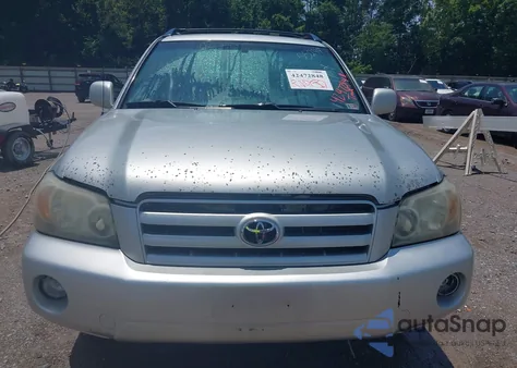 2006 Toyota Highlander V6 из США, поврежденный, VIN JTEEP21A360150984